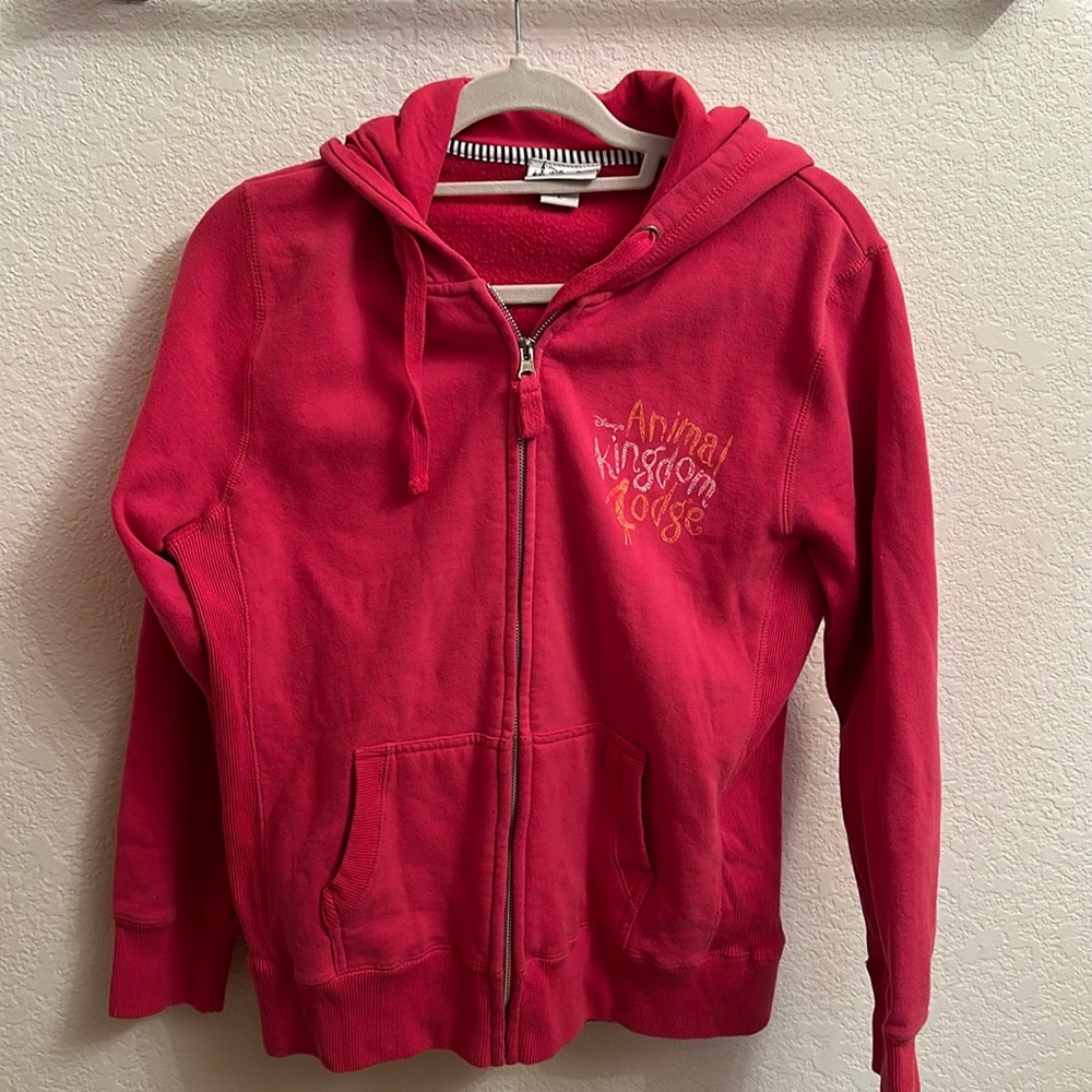 Disney world animal kingdom lodge zip up hoodie